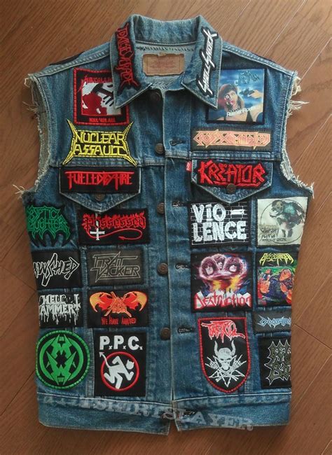 My Battle Jacket Thrash Metal Crossover Etc Battle Jacket Heavy