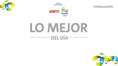 Los Cinco Momentos Más Emotivos De La Jornada En Juegos Olímpicos Espn