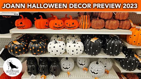 JOANN Halloween Decoration Preview 2023 YouTube