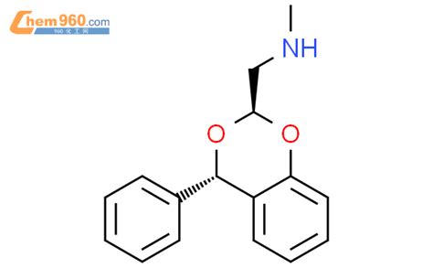 762186 91 4 4H 1 3 Benzodioxin 2 Methanamine N Methyl 4 Phenyl Trans