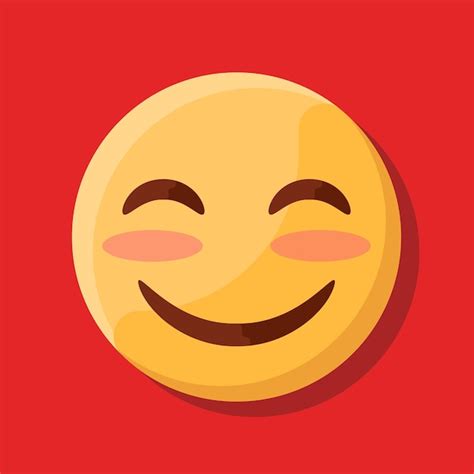 Premium Vector Smiling Cute Emojis Face Vectors