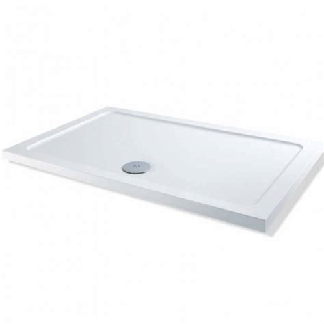 Mx Elements 1000 X 700mm Rectangular Flat Top Shower Tray Westside