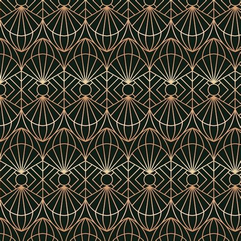 Premium Vector Art Deco Pattern Design