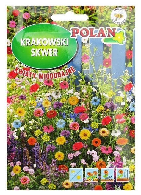 Krakowski Skwer Kwiaty Miododajne 30 G Assortment SEEDS HERBS