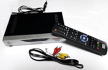 STC DD Free To Air Dish MPEG 4 Satellite Receiver HD Set Top Box With 2