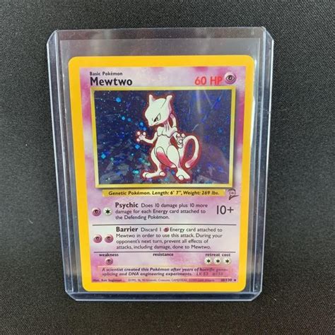 Verified Mewtwo Base Set 2 Pokemon Cards Whatnot