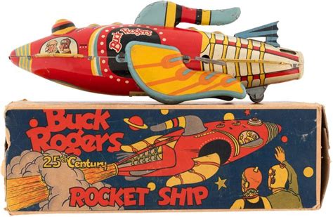 Vintage Buck Rogers Rocket Ship Toy