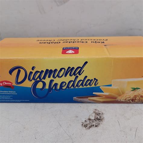 Keju Diamond Cheddar Cheese 2kg Keju Diamond Cheddar 2kg Cheese Lazada Indonesia