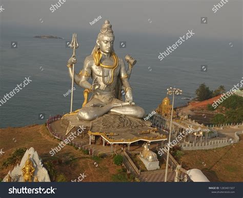 Lord Shiva Statue Murudeshwar India Stock Photo 1283401507 | Shutterstock