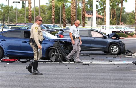 Fatal Crash Shuts Down Sahara Near Jones In Las Vegas Video Local