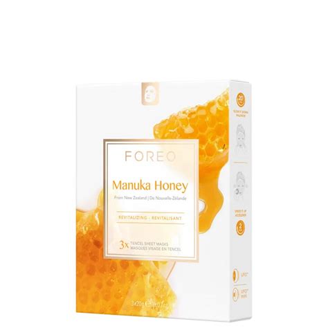 Kit Foreo Manuka Honey Sheet Mask Máscara Facial