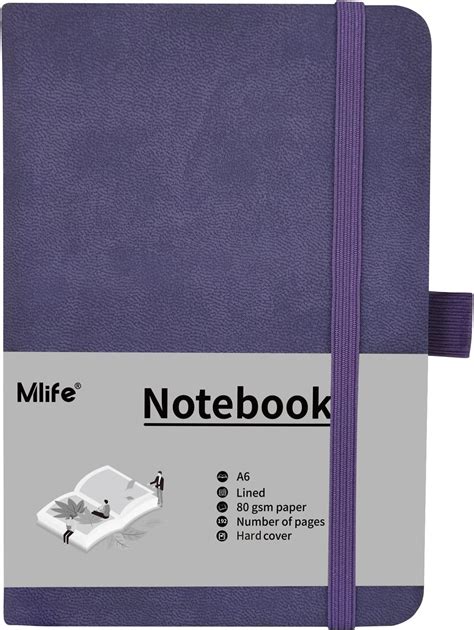 Feela Carnet De Notes De Poche A Avec Stylos Noirs Page Lign E