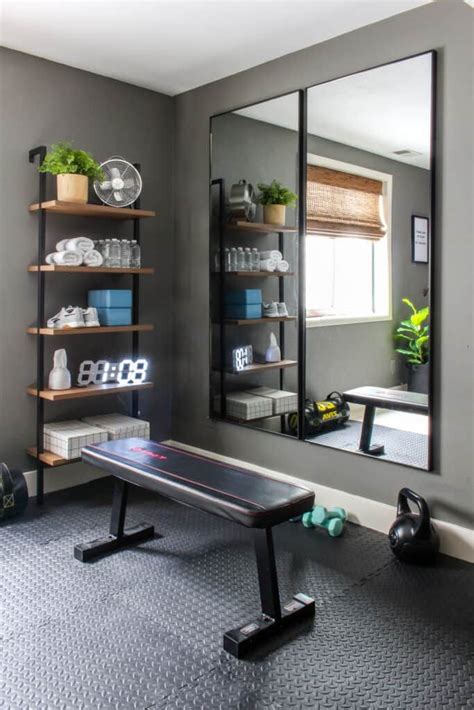 Diy Small Space Home Gym In 2023 Gym Room At Home Home Gym Decor