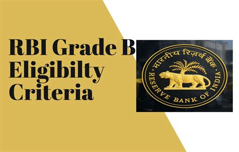 RBI Grade B Eligibility Criteria 2024 Age Qualification No Of Attempts