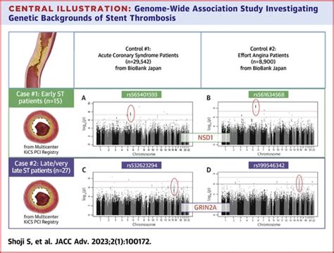 Genetic Backgrounds Associated With Stent Thrombosis A Pilot Study