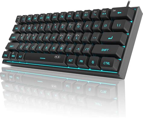 MageGee Mini 60 Oyun Klavyesi RGB Arkadan Aydınlatmalı 61 Anahtar