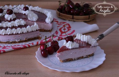 Cheesecake Alle Ciliegie Ricetta Fresca E Golosa