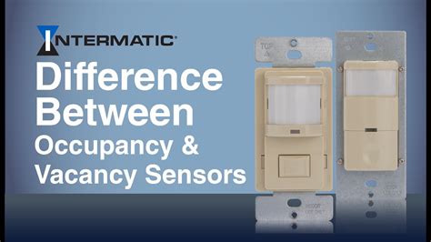 Occupancy And Vacancy Sensors What Is The Difference Youtube