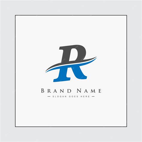 Premium Vector Initial Letter R Logo Minimal Monogram Logo