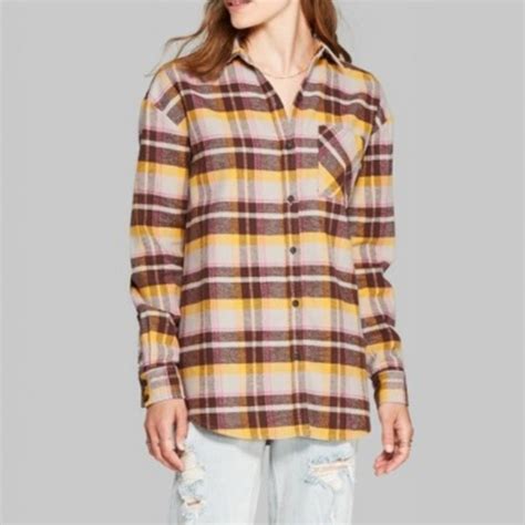 Wild Fable Tops Wild Fable Heavyweight Flannel Plaid Shirt Poshmark