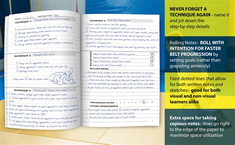 Jiu Jitsu Training Journal An Ideal Brazilian Jiu Jitsu Gift For Bjj