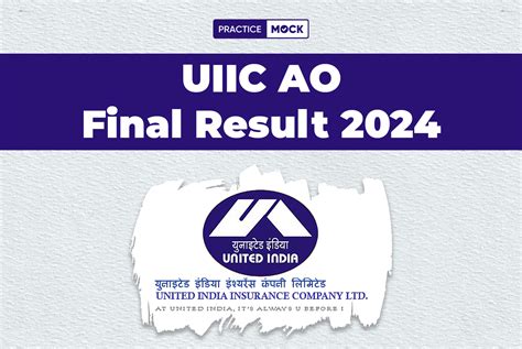 Uiic Ao Final Result Out Administrative Officer Result Pdf