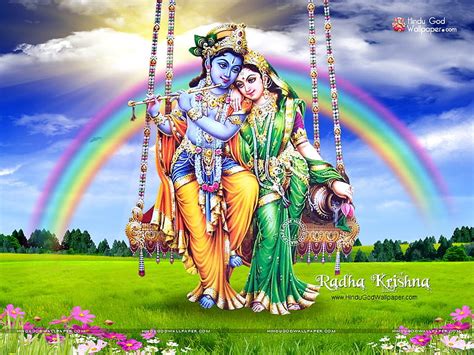 Radha Krishna Jhula Radha Krishna Swing HD Wallpaper Pxfuel