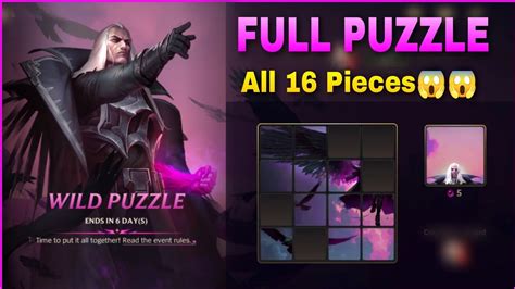 Wild Puzzle Swain All Piece Is Here Wild Rift New Event Full