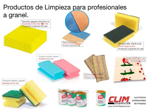 Productos De Limpieza A Granel Para Profesionales