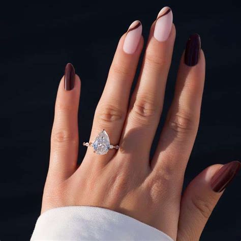 The Most Trending Pear Shaped Engagement Ring Styles For 2023 Bespoke