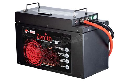 Zenith ZLI036065 Batteria Al Litio 38 4 V 100 Ah Batterie Per Avvia