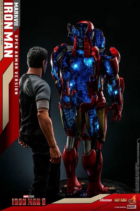 Hot Toys Reveals Iron Man Mark VII Open Armor Version Figure