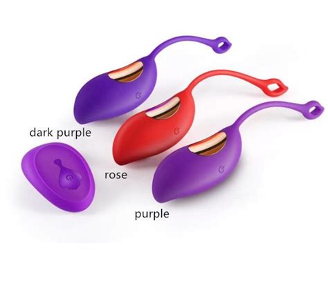 Remote Control Vibrating Eggs Rechargeable 12 Speeds Love Jump Egg G Spot Anal Vibrator For