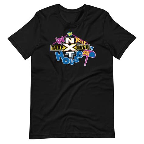 Nxt Takeover In Your House 2021 Logo T Shirt Pro Wrestling Fandom