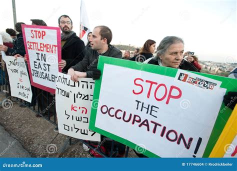 East Jerusalem Protest editorial stock image. Image of building - 17746604