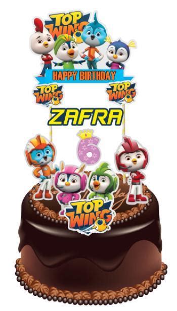 Top Wing Cake Topper Lazada