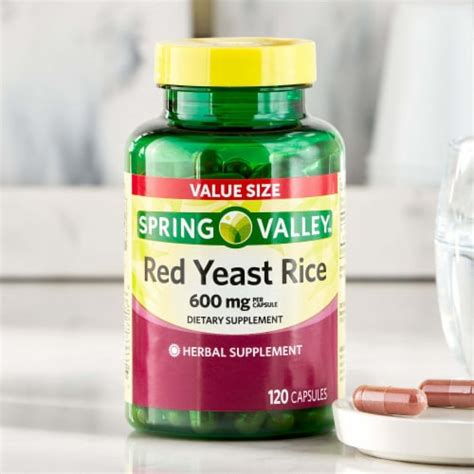 Spring Valley Red Yeast Rice Supplement Mg Count