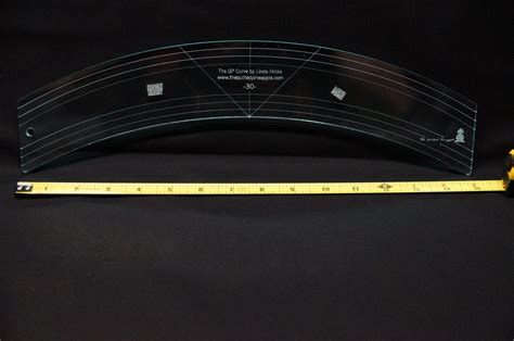 30 Curved Ruler Bold Notion Quilting