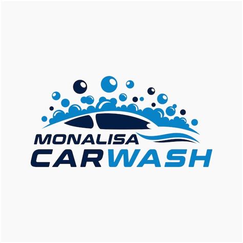 Premium Vector Car Wash Logo Design Vector Illustration