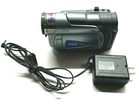 JVC GR D30U Mini Digital Camcorder W Charger Parts Or Repair Only