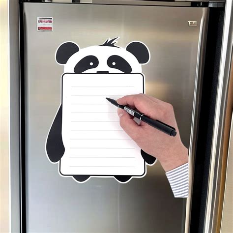 Refrigerator Magnet Cartoon Panda Magnetic Refrigerator Magnet Soft