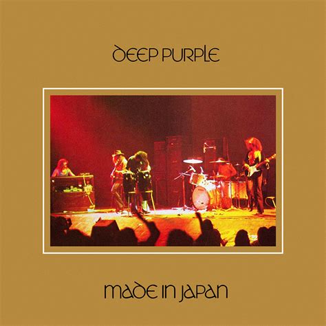 Deep Purple - Made in Japan Lyrics and Tracklist | Genius