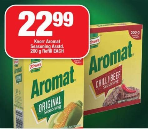 Knorr Aromat Seasoning Asstd G Refill Each Offer At Ok Grocer