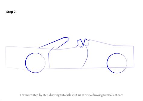 How to Draw a Ferrari (Sports Cars) Step by Step | DrawingTutorials101.com