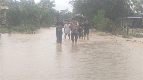 Banjir Rendam Ratusan Rumah Di Tongauna Utara Konawe Sulawesi Tenggara