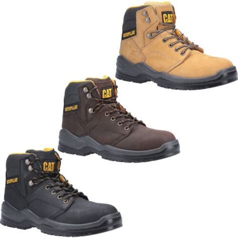 Caterpillar Striver Safety Boots Mens S3 Water Resistant Steel Toe Work