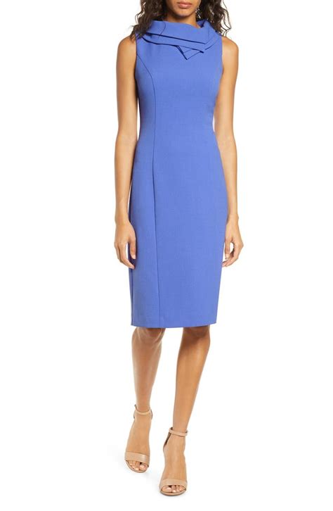 Harper Rose Double Collar Crepe Sheath Dress Nordstrom