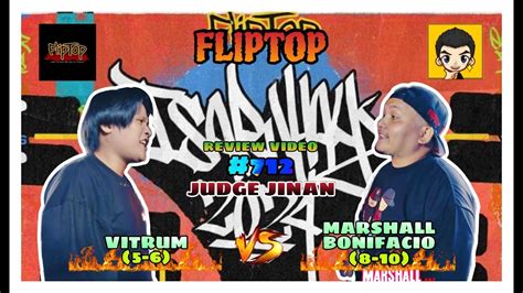 Fliptop Isabuhay 2024 Marshall Bonifacio Vs Vitrum Review Video