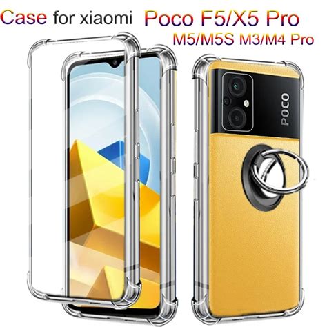 Poco F Pro Clear Phone Case For Xiaomi Poco M Case Silicone Coque