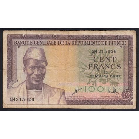 100 Francs 1960